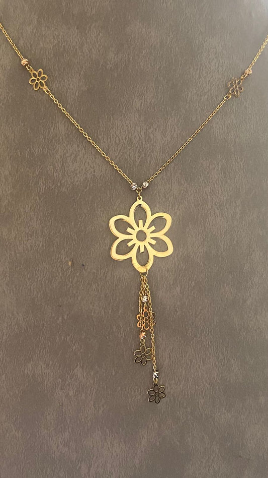 Simple Necklace  - Gold Women Necklace - Gold Gifts Lebanon