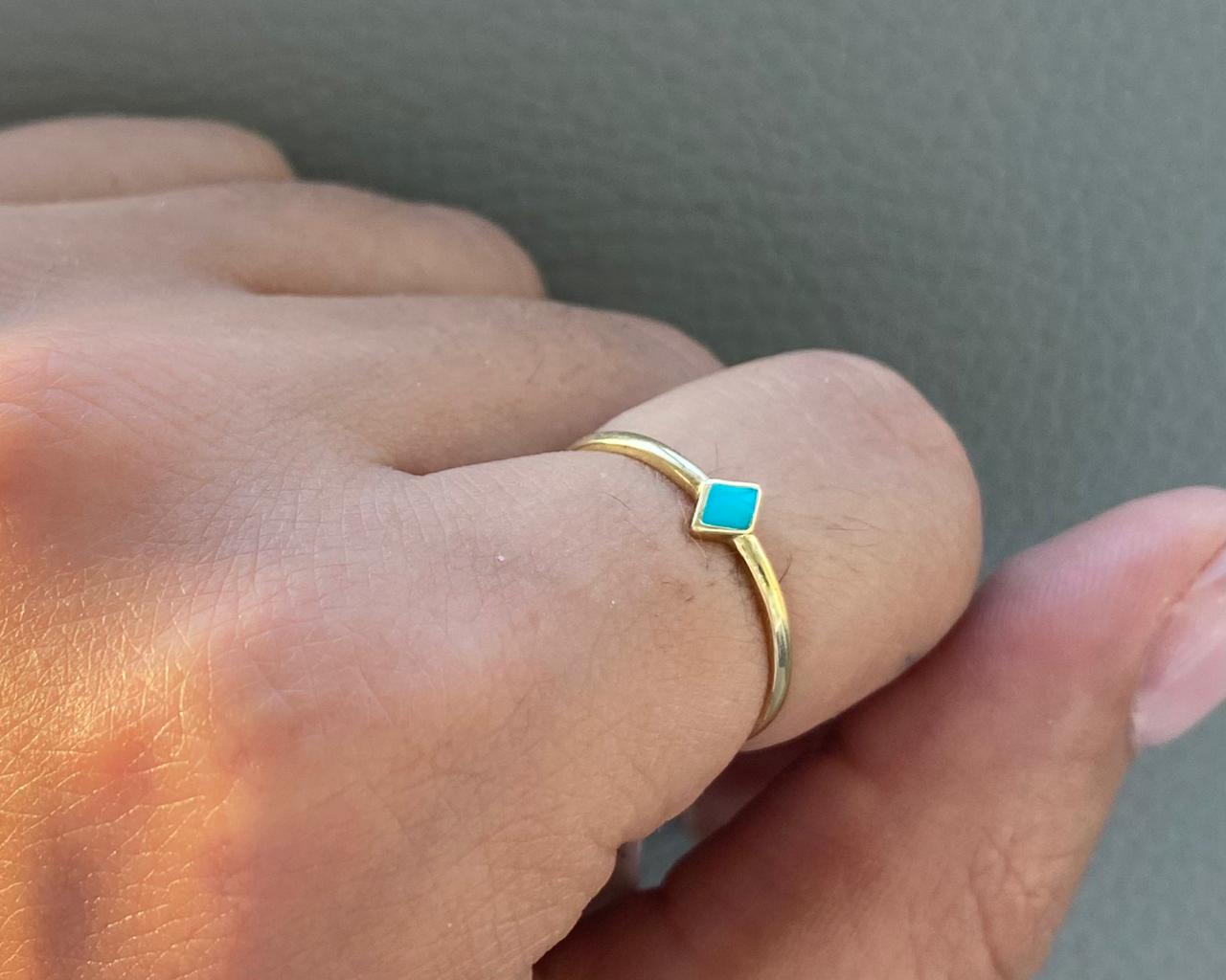 Simple Rings - Simple Gold Rings - Gold Gifts for her