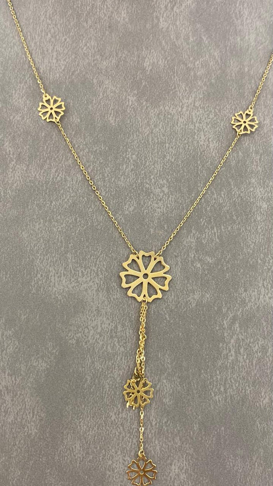 Simple Necklace  - Gold Women Necklace - Gold Gifts Lebanon