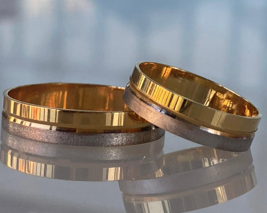 Wedding Bands - Wedding Gold Bands - Gold Gifts for her