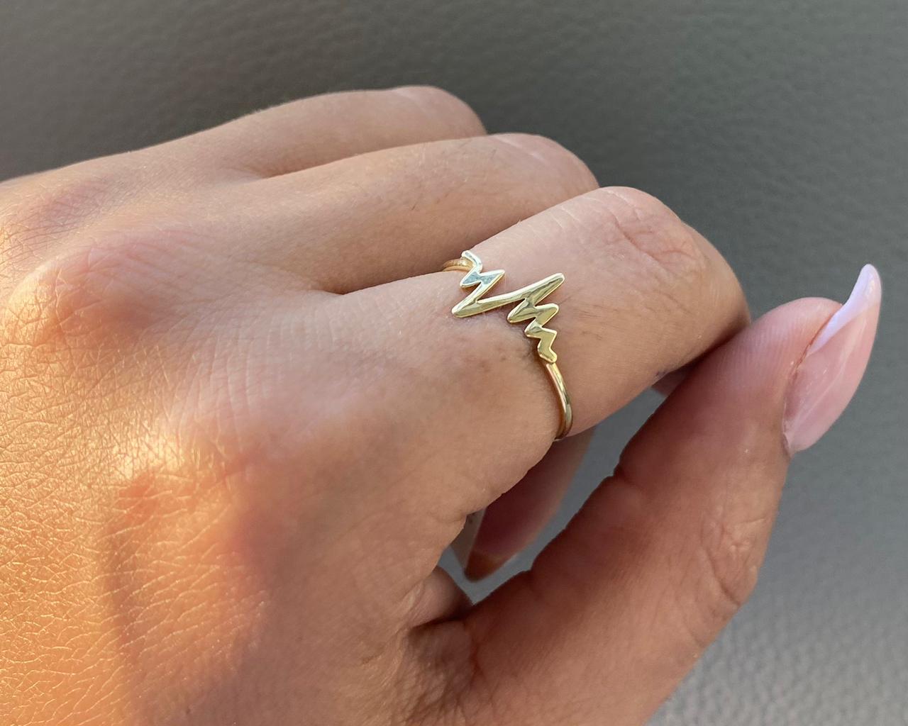 Simple Rings - Simple Gold Rings - Gold Gifts for her