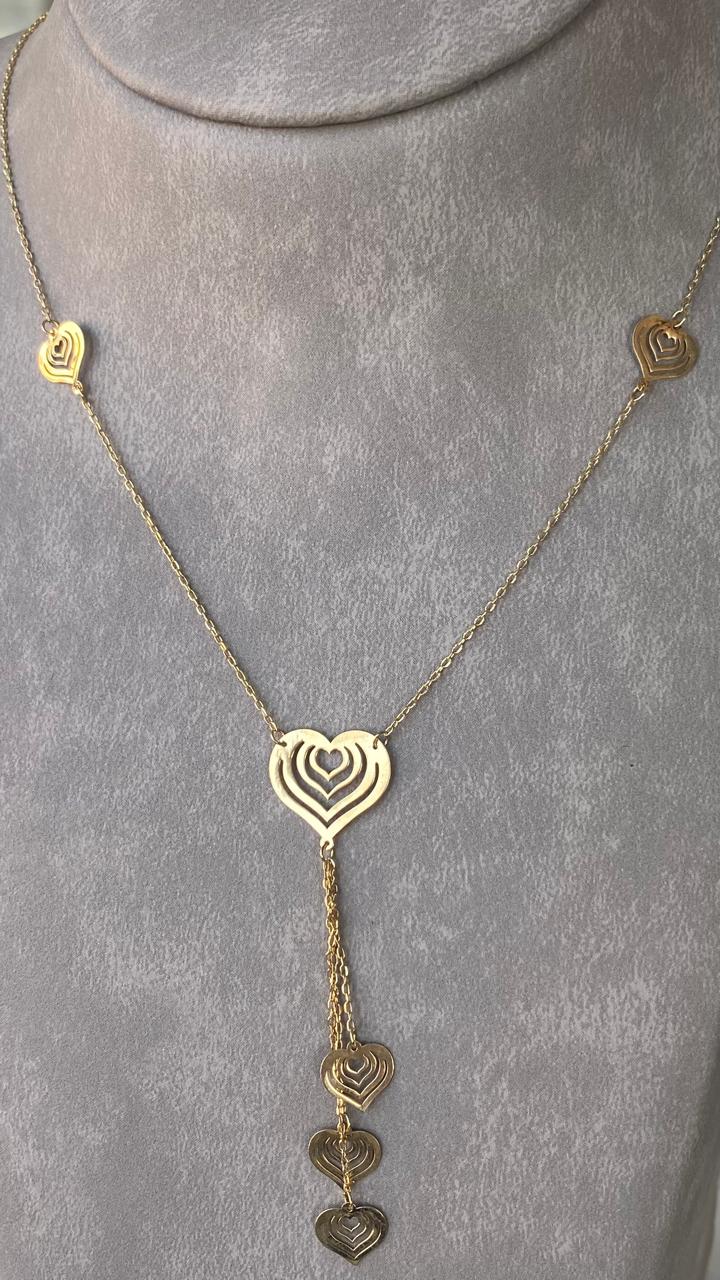 Simple Necklace  - Gold Women Necklace - Gold Gifts Lebanon