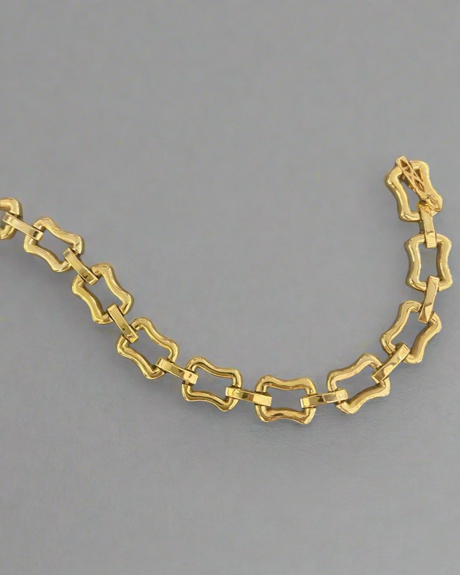 Heavy Bracelet - 18kt Gold Bracelets - Gold Gifts For Her