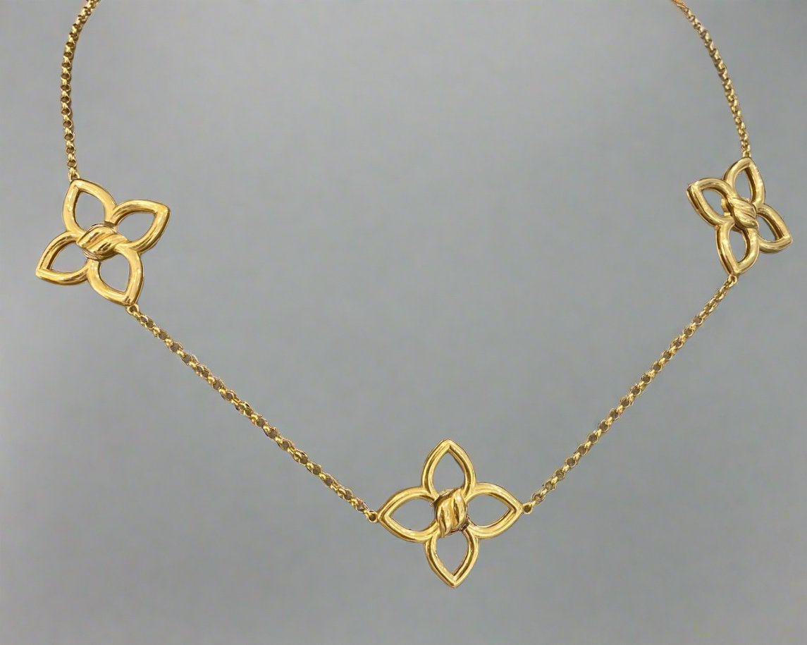 Heavy Necklace - Gold Necklace For Women - White Gold & Pink Gold Lebanon