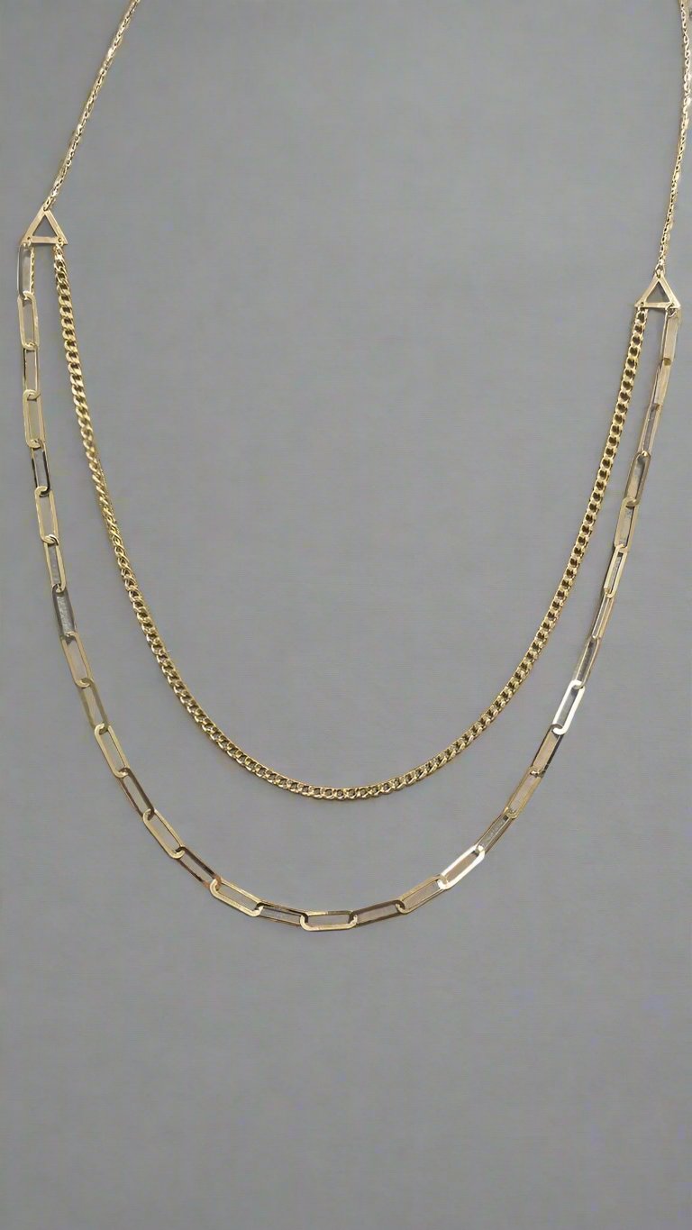 Simple Necklace  - Gold Women Necklace - Gold Gifts Lebanon