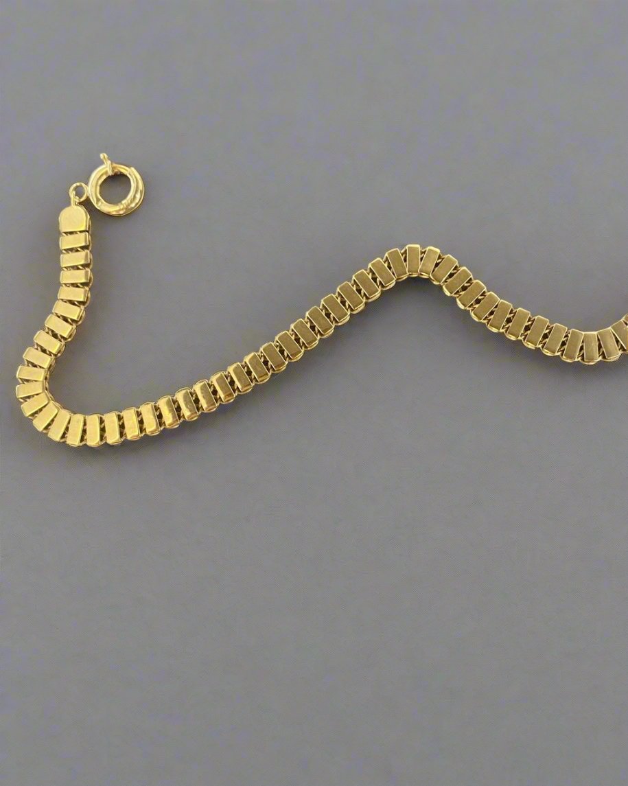 Heavy Bracelet - 18kt Gold Bracelets