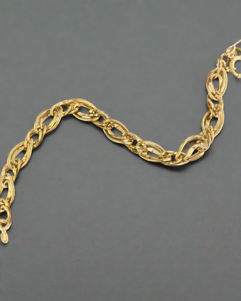 Heavy Bracelet - 18kt Gold Bracelets - 18kt Gifts In Lebanon