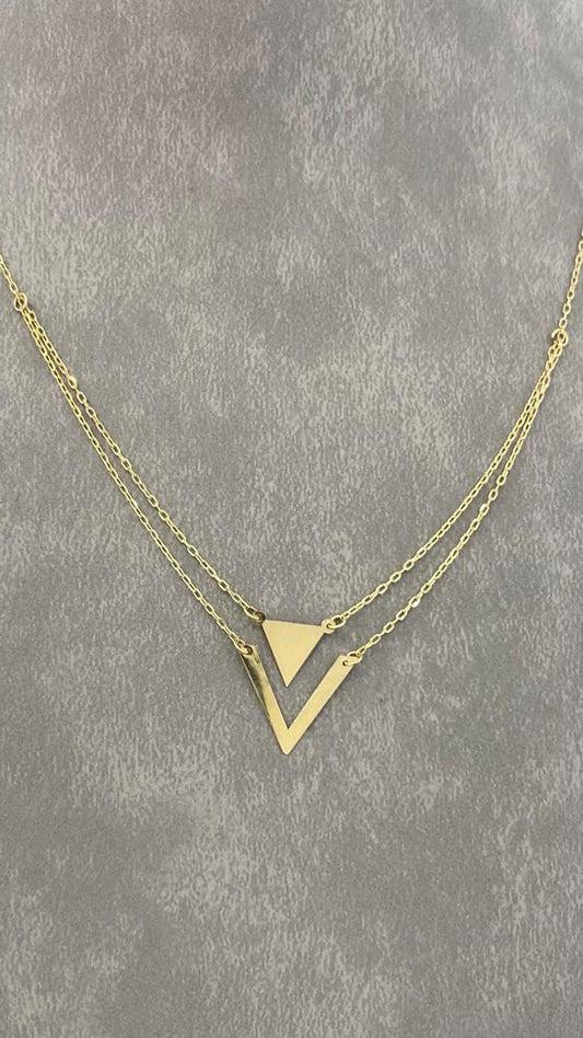 Simple Necklace  - Gold Women Necklace - Gold Gifts Lebanon