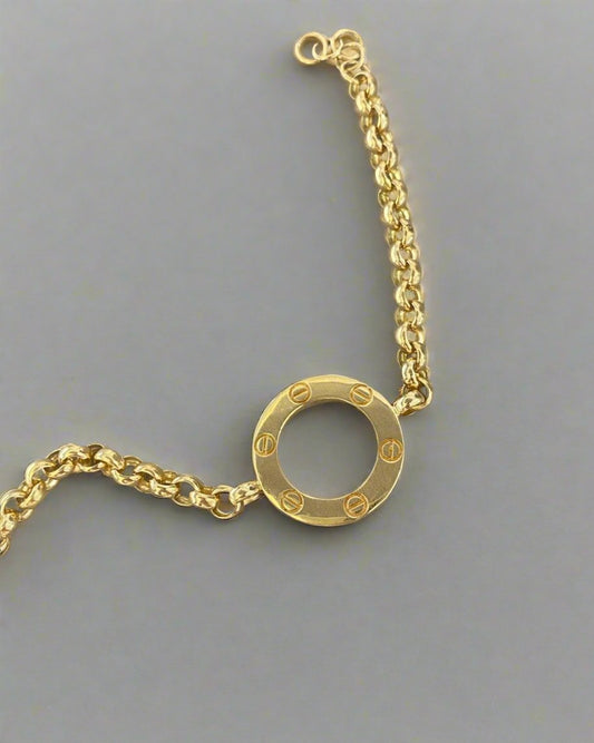 Heavy Bracelet - Gold Gifts For Woman - Designer Gold jewelry