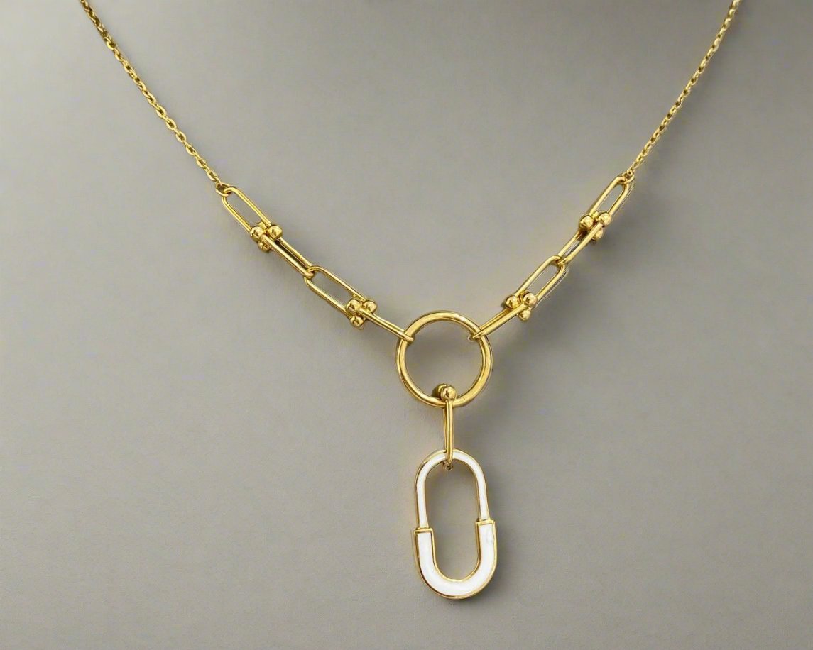 Heavy Necklace - Gold Necklace For Women - White Gold & Pink Gold Lebanon