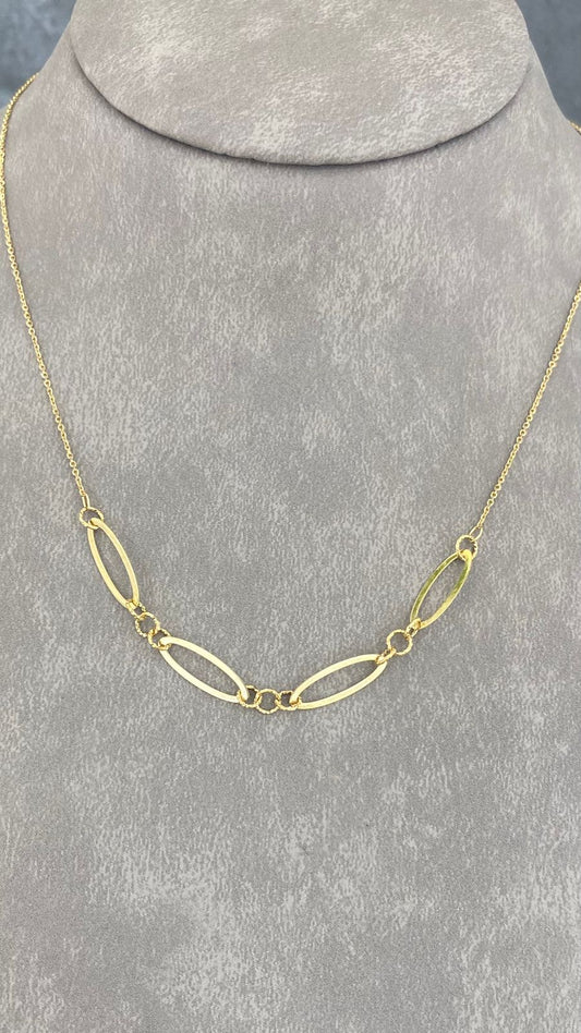 Simple Necklace  - Gold Women Necklace - Gold Gifts Lebanon