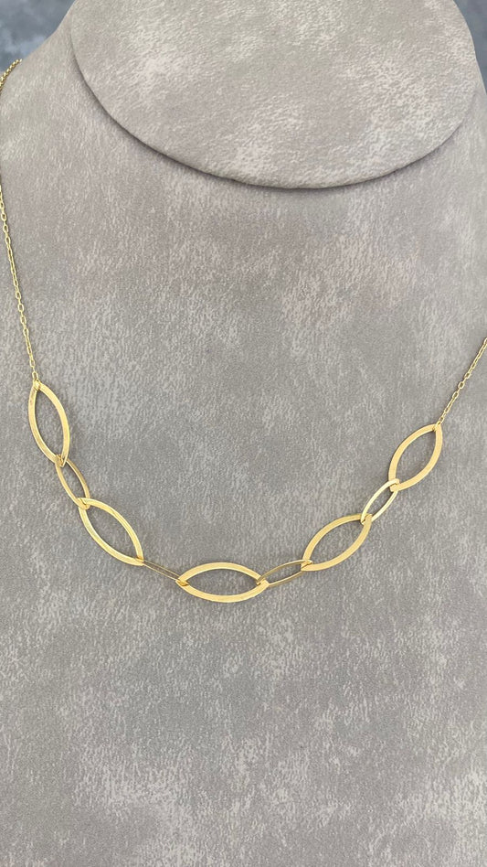 Simple Necklace  - Gold Women Necklace - Gold Gifts Lebanon