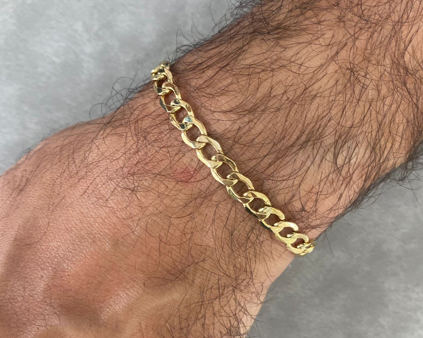 Man Bracelet - Gold Bracelet For Men - White Gold & Pink Gold Lebanon