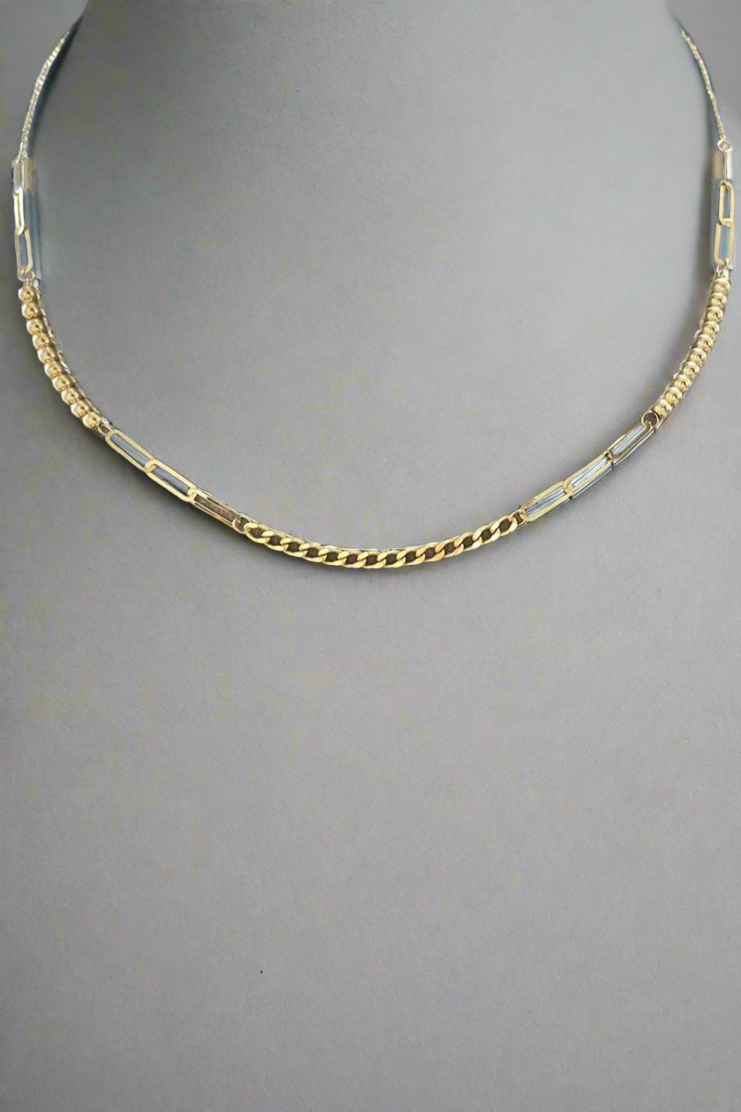 Simple Necklace  - Gold Women Necklace - Gold Gifts Lebanon