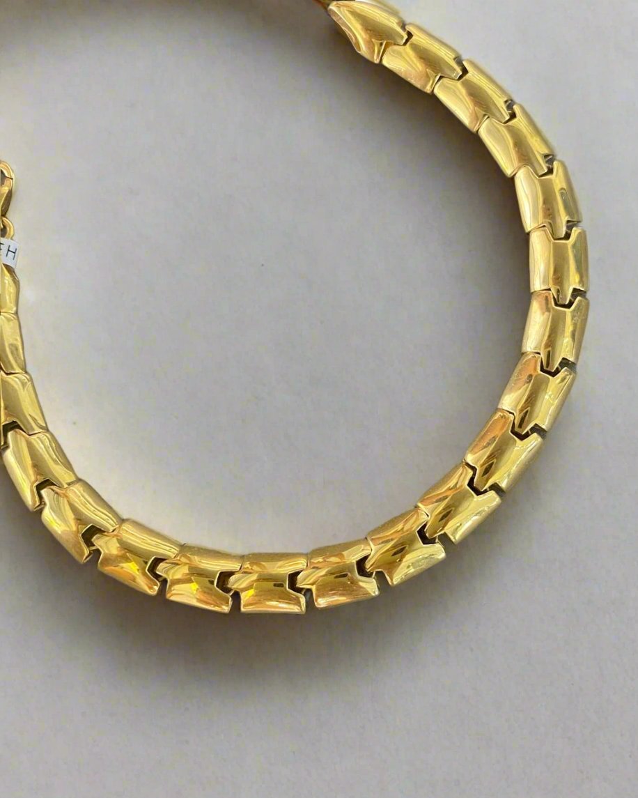 Heavy Bracelet - 18kt Gold Bracelets