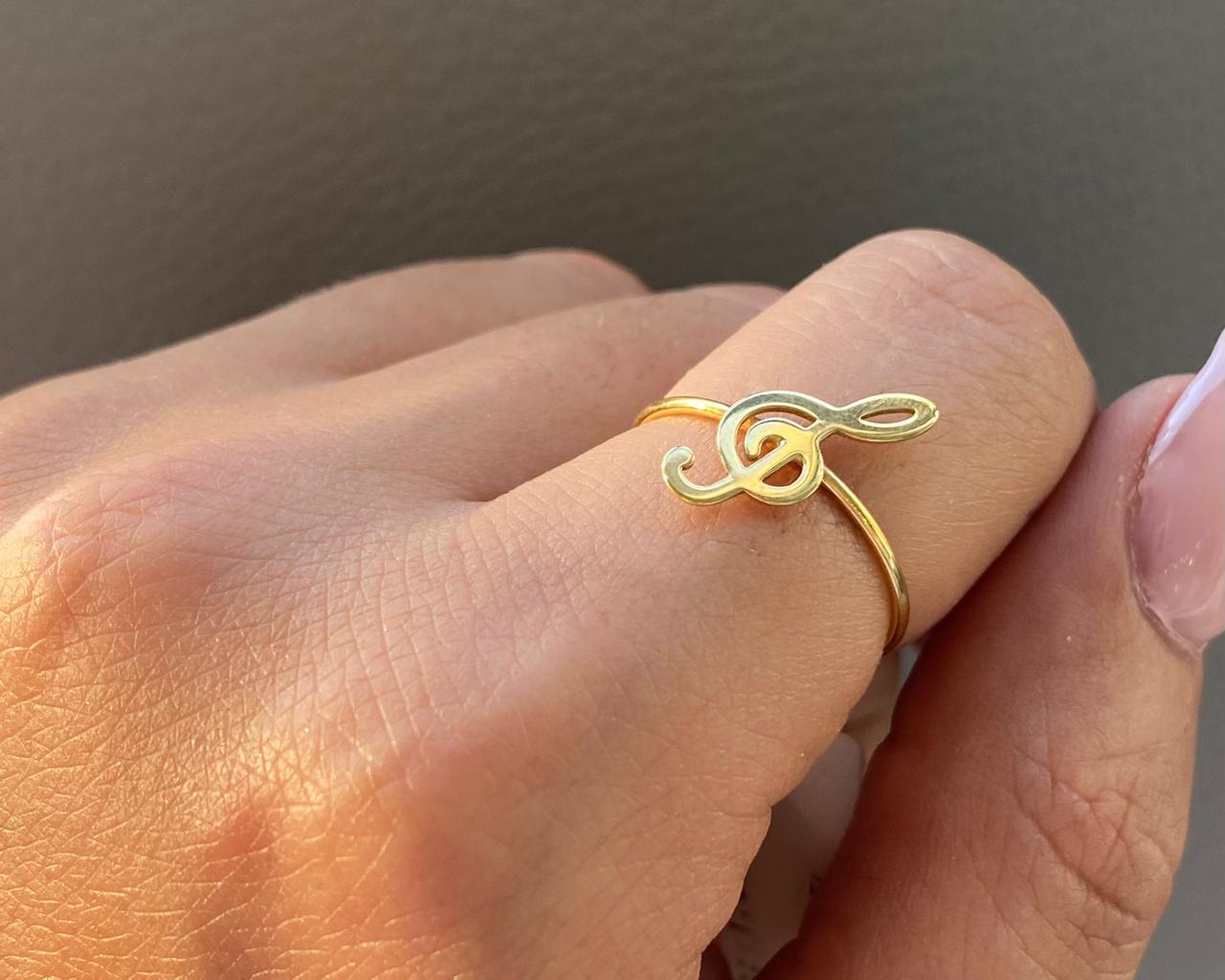 Simple Rings - Simple Gold Rings - Gold Gifts for her