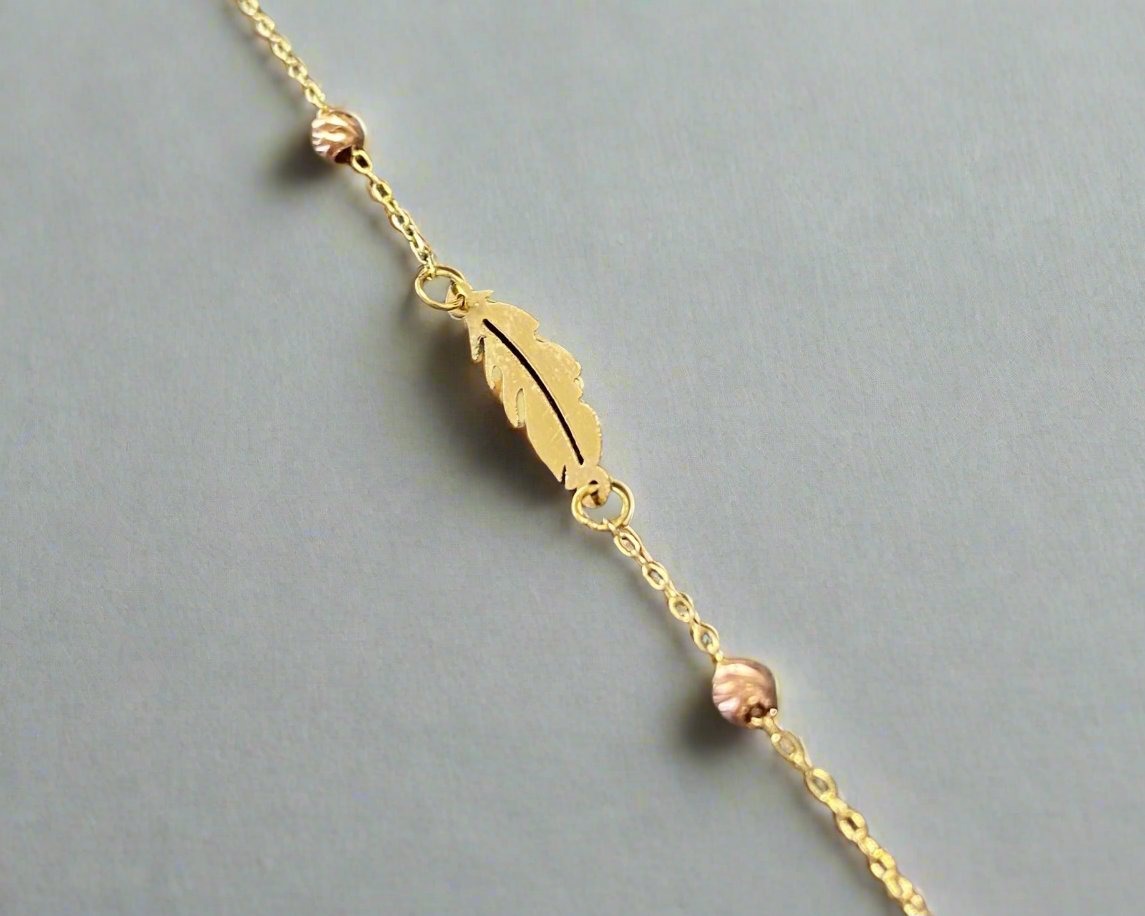 New Born Bracelet - 18kt Gold Gifts For Babies