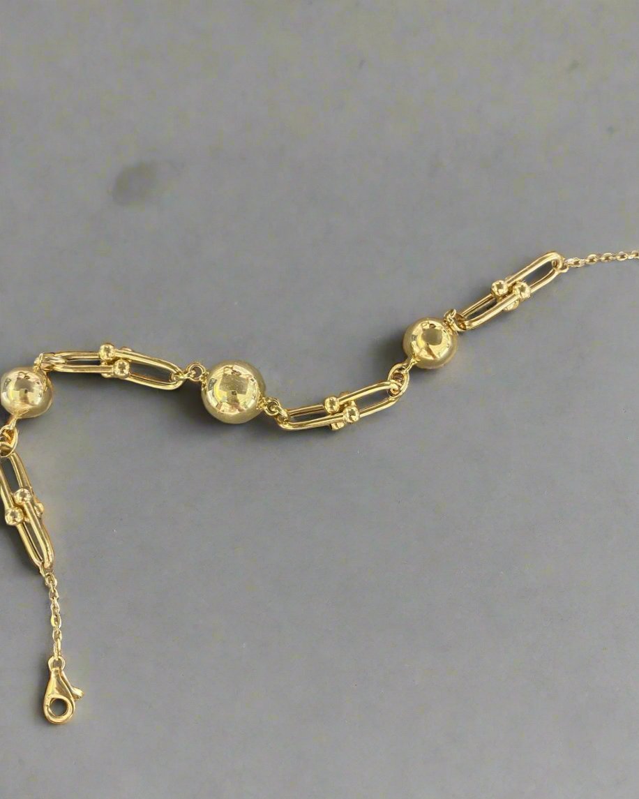 Heavy Bracelet - 18kt Gold Bracelets - Gold Gifts For Her